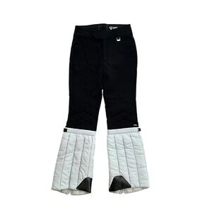 Fera Insulated Ski Snow Pants Boot Stirrup Zip Leg Womens Size 30L Alpine Resort